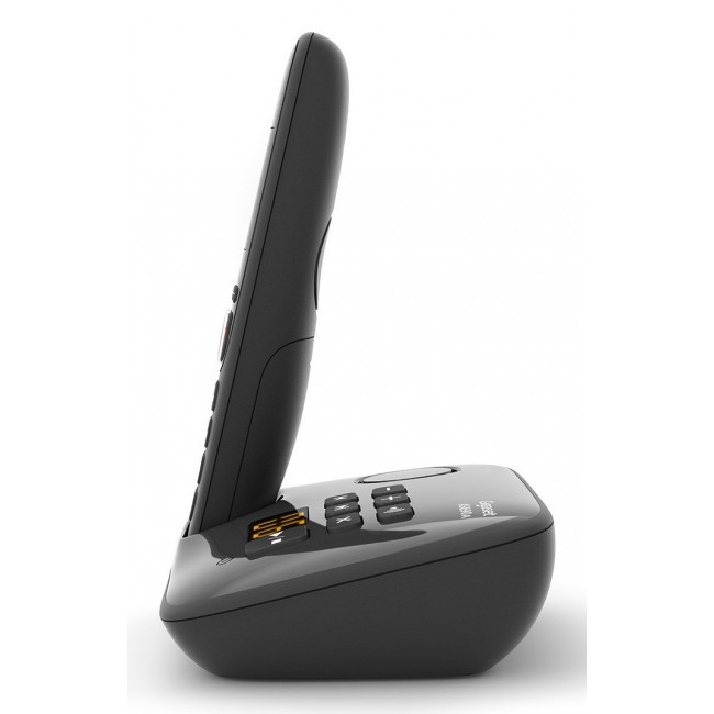 Gigaset AS690A Analog/DECT telephone Caller ID Black