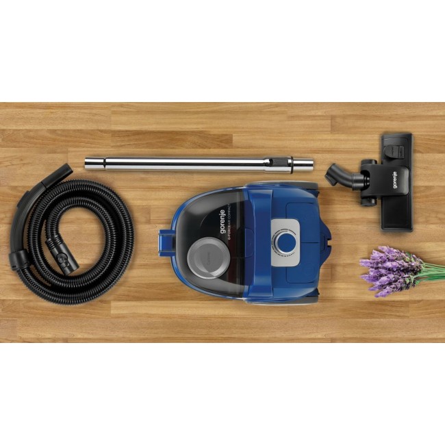 Gorenje Vacuum Cleaner VCEA01GACBUCY, 800W, 2.2L,