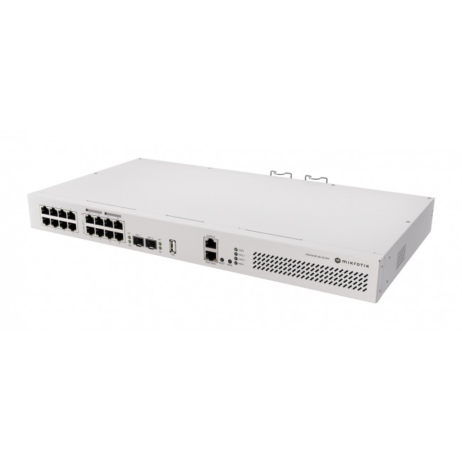 Mikrotik CRS418-8P-8G-2S+RM Cloud Router/Sw L2/L3 Gigabit Ethernet (10/100/1000) Power over Ethernet (PoE) 1U Mikrotik CRS418-8P-8G-2S+RM Cloud Router/Sw L2/L3 Gigabit Ethernet (10/100/1000) Power over Ethernet (PoE) 1U