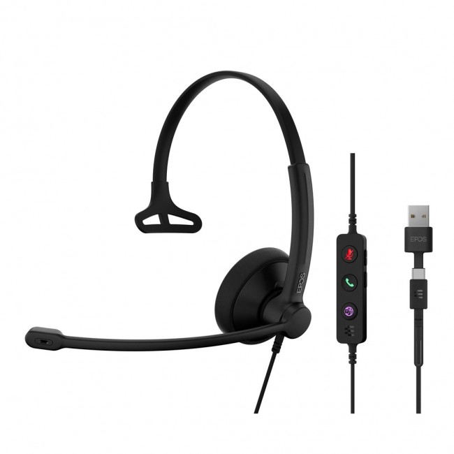EPOS IMPACT 100 MS MONO USB-C+A IMPACT 100 MS MONO