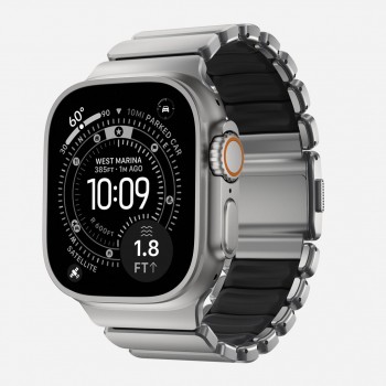 Nomad Stratos Band Natural Titanium