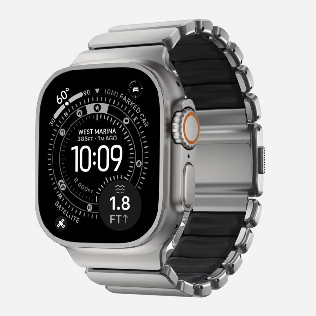 Nomad Stratos Band Natural Titanium