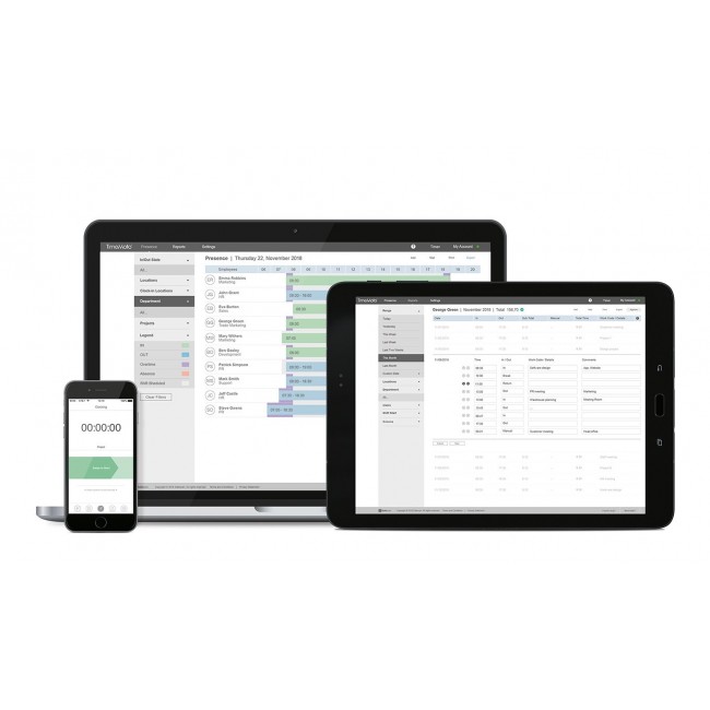 Safescan TimeMoto TM-616 Time registration system RFID