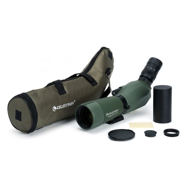 Celestron Regal M2 65ED spotting scope 48x BaK-4 Black, Green