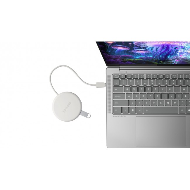 Lenovo Slim USB-C 3.2 Hub USB 3.2 Gen 2 (3.1 Gen 2) Type-C 10000 Mbit/s Grey