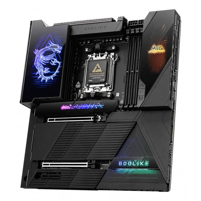 MSI MEG X870E GODLIKE motherboard AMD X870E Socket AM5 Extended ATX MSI MEG X870E GODLIKE motherboard AMD X870E Socket AM5 Extended ATX