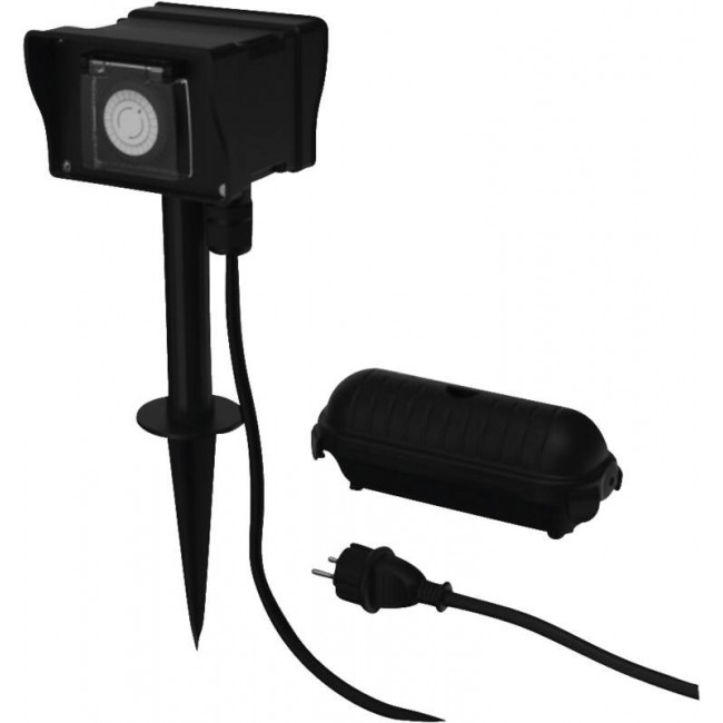 Ansmann 1260-0012 electrical timer Black Daily/Weekly timer Ansmann 1260-0012 electrical timer Black Daily/Weekly timer