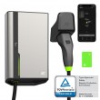 Green Cell GC EVGC021B2275 - Wallbox, 3,6 - 22 KW, 7,5 m, NFC Grey Aluminium Wall Built-in display LED