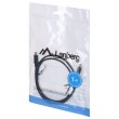 Lanberg CA-CMCM-10CU-0010-BK kabel USB 2.0 1m USB-C M/M Black Lanberg CA-CMCM-10CU-0010-BK kabel USB 2.0 1m USB-C M/M Black