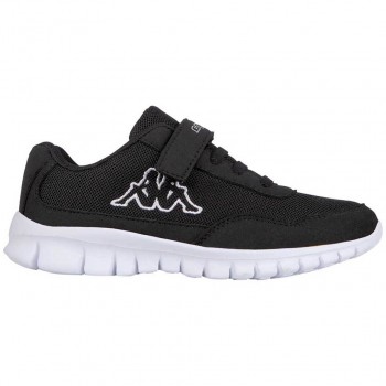 Kappa Follow K Kids Shoes Black-White 260604K 1110 26