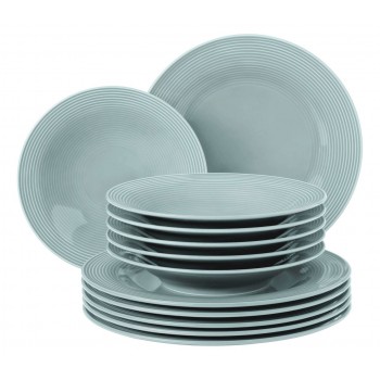Table set for 6 people SELTMANN BEAT COLOR GLAZE