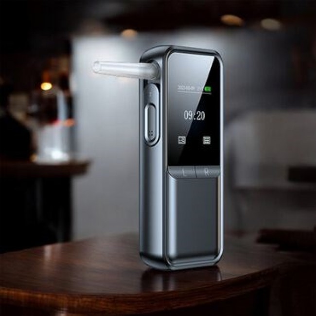 IBox HR01 Electrochemical breathalyser Black IBox HR01 Electrochemical breathalyser Black