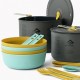 Sea to Summit Frontier UL Two Pot Cook Set 4P Folding crockery set