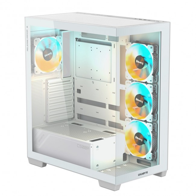 GIGABYTE C500 PANORAMIC STEALTH Midi Tower White GIGABYTE C500 PANORAMIC STEALTH Midi Tower White