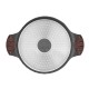 Resto Kitchenware Capella 4.6 L Round Black, Wood