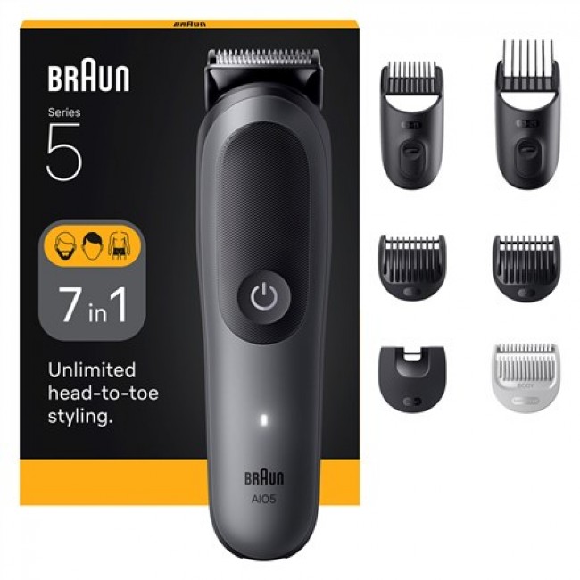 Braun 7-in-1 Grooming Kit | Black