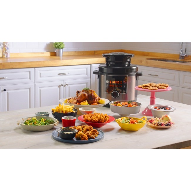 Tefal Turbo Cuisine & Fry CY7788 7.6 L Black 1200 W