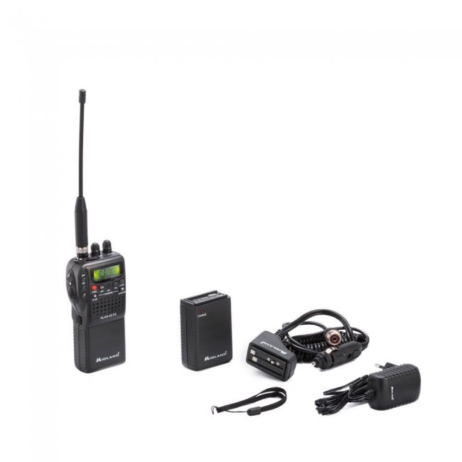 Midland C1267 two-way radio 40 channels 26.565 - 27.99125 MHz Black Midland C1267 two-way radio 40 channels 26.565 - 27.99125 MHz Black