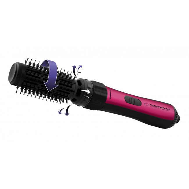Esperanza EBL008 hair styling tool Hot air brush Black,Red 1.8 m 1000 W