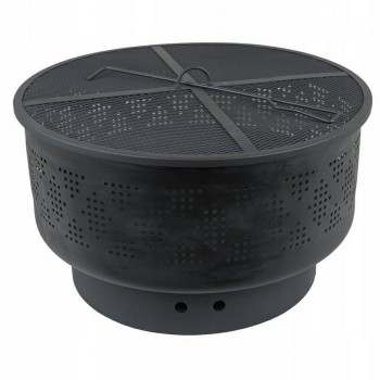 MASTER GRILL GARDEN FIRE PIT WITH SPARK PROTECTION 59cm