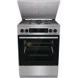 Gorenje GKS6C71XF Freestanding cooker with oven Silver Gorenje GKS6C71XF Freestanding cooker with oven Silver