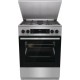 Gorenje GKS6C71XF Freestanding cooker with oven Silver
