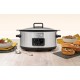 Crock-Pot CSC112X 6.5-litre slow cooker (silver)