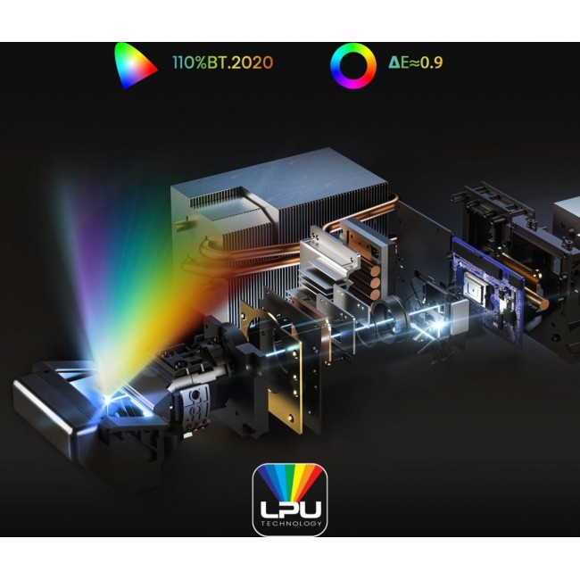 Hisense PT1 Ultra short throw projector UHD 4K (3840x2160) 3D Black