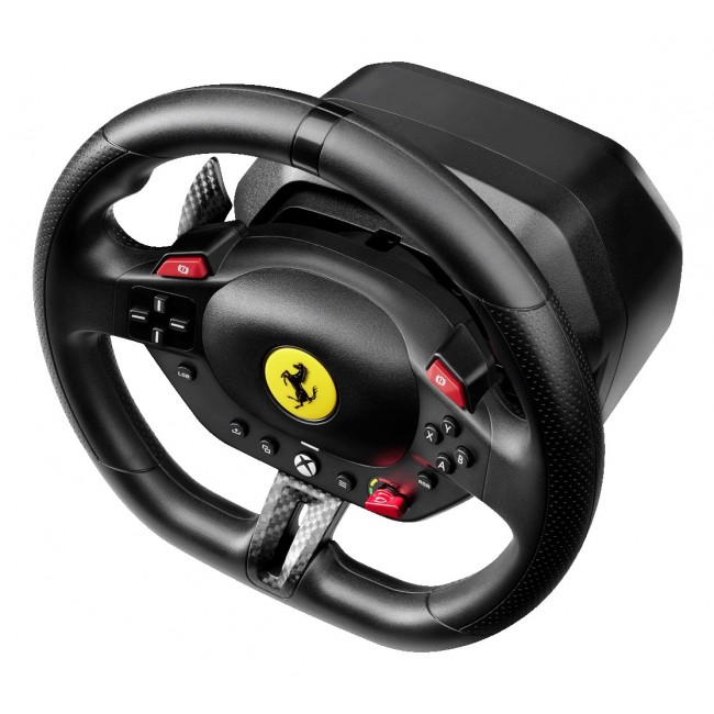 Thrustmaster T98 Ferrari 296 GTS Black USB Steering wheel + Pedals Analogue / Digital PC, Xbox One, Xbox Series S, Xbox Series X, Xbox One X, Xbox One S