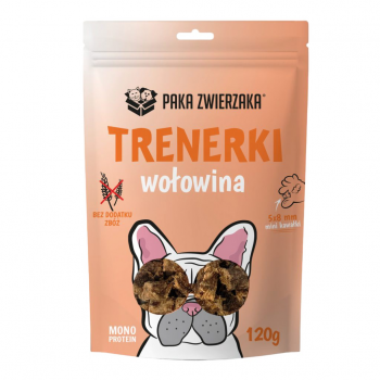 PAKA ZWIERZAKA Beef treats Mono - dog treat - 120g