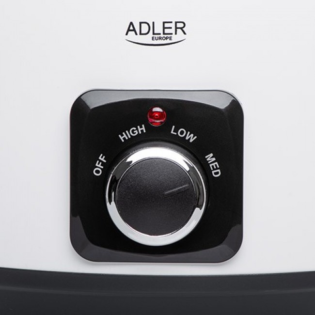 Adler AD 6413W slow cooker 5.8 L 290 W White, Black Adler AD 6413W slow cooker 5.8 L 290 W White, Black