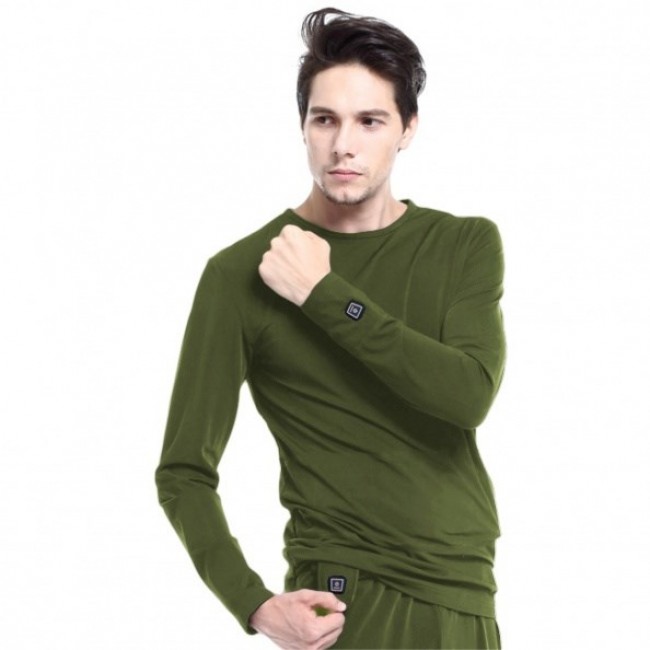 Glovii GJ1CXL shirt/top T-shirt Crew neck Long sleeve Elastane, Polyester