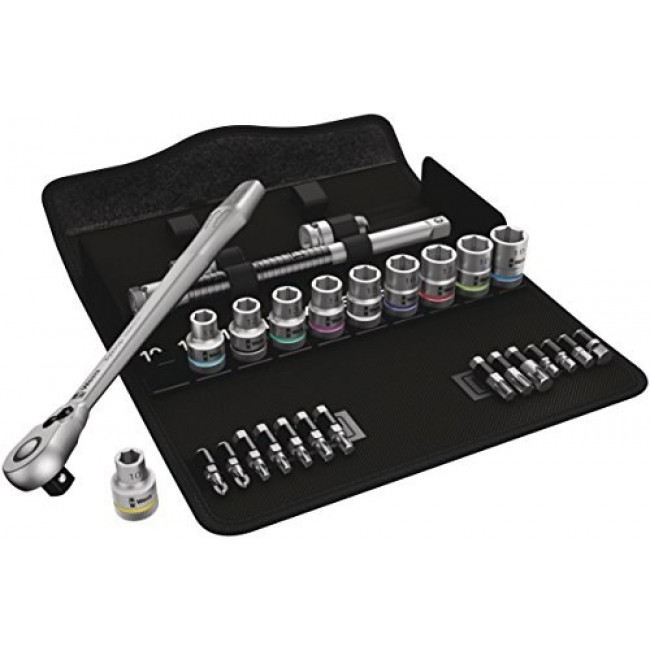 Set of keys and bits+ratchet Zyklop Metal 1/2''28