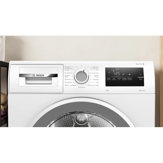 BOSCH WTH86277PL Heat pump clothes dryer 8kg White