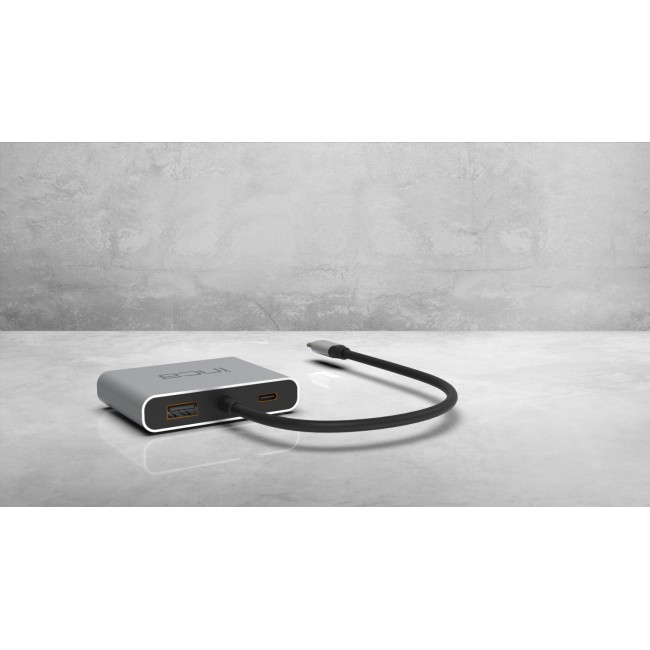 Inca ITPC-4T interface hub USB 3.2 Gen 1 (3.1 Gen 1) Type-C Aluminium