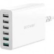 BlitzWolf BW-S15 mobile device charger Universal White AC Fast charging Indoor
