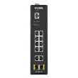 D-Link 12-Port L2 Industrial Smart Managed Switch with 10 x 1GBaseT(X) & 2 x SFP