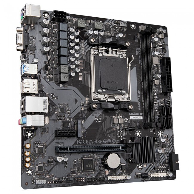 Motherboard Gigabyte A620M S2H (A620, AM5, mATX, DDR5) Motherboard Gigabyte A620M S2H (A620, AM5, mATX, DDR5)