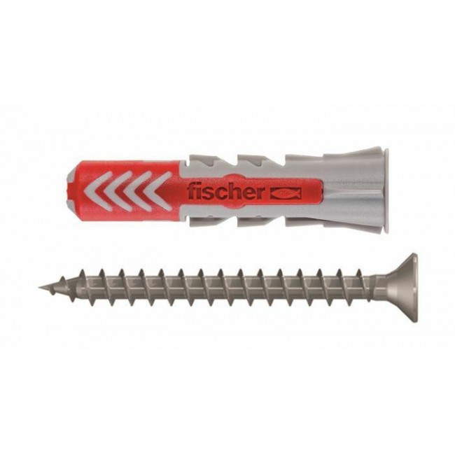 FISCHER DOWEL DUOPOWER 6x50 S 50pcs. WITH SCREW