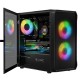 Logic PORTOS ARGB MINI USB 3.0 Case Black Logic PORTOS ARGB MINI USB 3.0 Case Black
