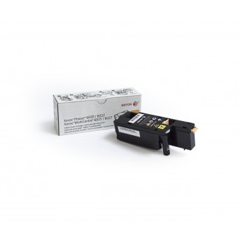 Xerox Genuine Phaser 6020 / 6022, WorkCentre 6025 / 6027 Yellow Standard capacity Toner Cartridge (1000 Pages) - 106R02758