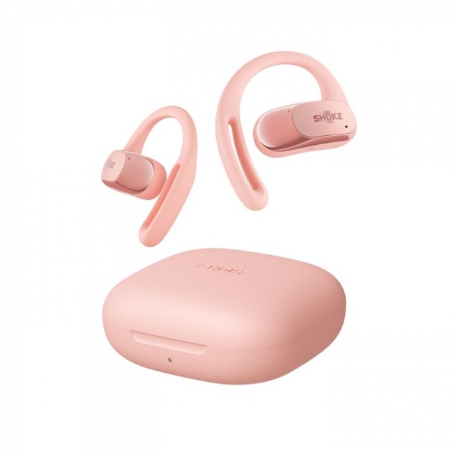 SHOKZ OpenFit Air Headset Wireless Ear-hook Calls/Music/Sport/Everyday Bluetooth Rose SHOKZ OpenFit Air Headset Wireless Ear-hook Calls/Music/Sport/Everyday Bluetooth Rose