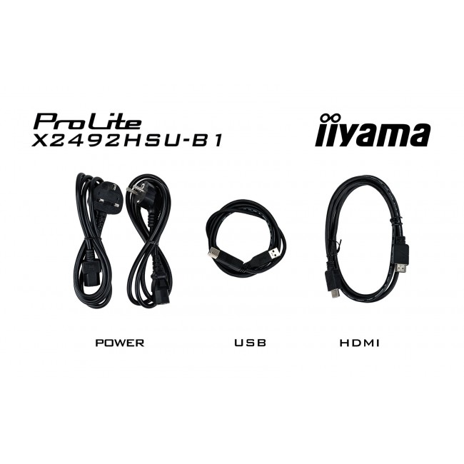 iiyama ProLite X2492HSU-B1 computer monitor 61 cm (24