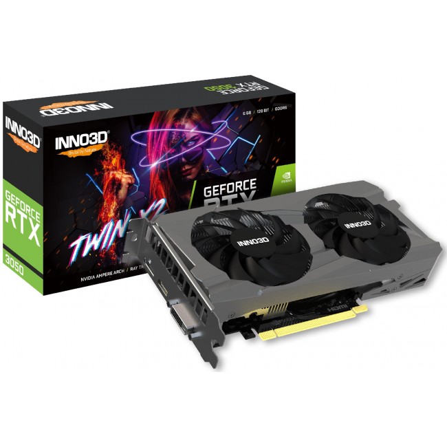 INNO3D GeForce RTX 3050 TWIN X2 OC NVIDIA 6 GB GDDR6
