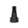 Havit UCLE004 EU - GaN five-port travel charger 140 W, black