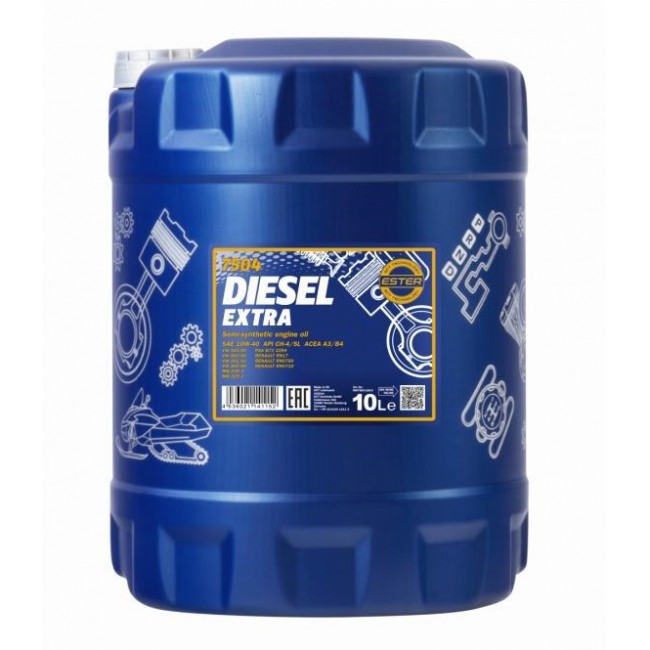 Mannol Diesel Extra 10W-40 7504, volumen 10L