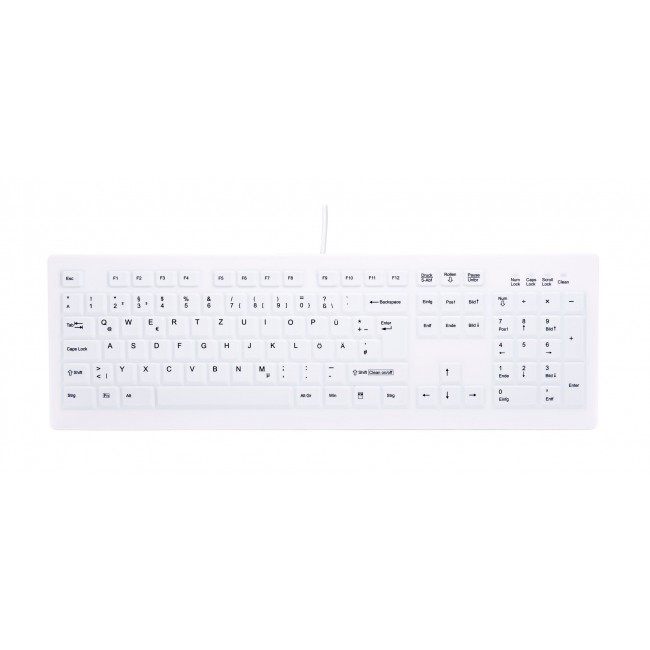 Contour Design Active Key Contour ClassicClean Silicone Cover Full-Size White DE C8100