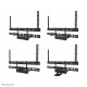 Neomounts AV60-500BL Videobar and laptop shelf kit 43-110