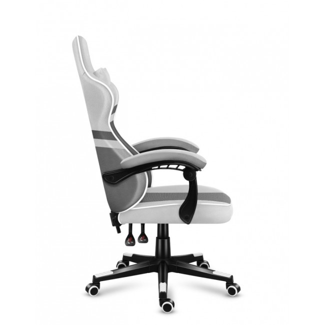Huzaro FORCE 4.4 PC gaming chair Bucket (cradle) seat Grey, White