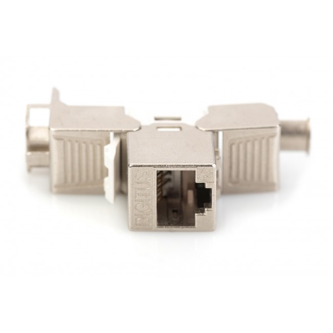 Digitus CAT 6A Keystone module, shielded, tool-free mounting connection - 48 pcs.